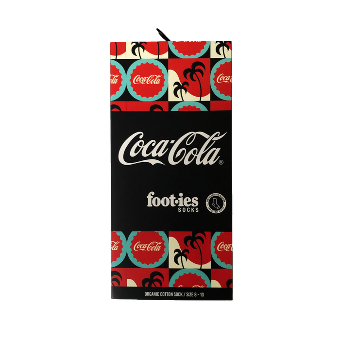 COKE SUMMER SESSION ORGANIC COTTON SOCK - GIFT CARD BLACK M/L