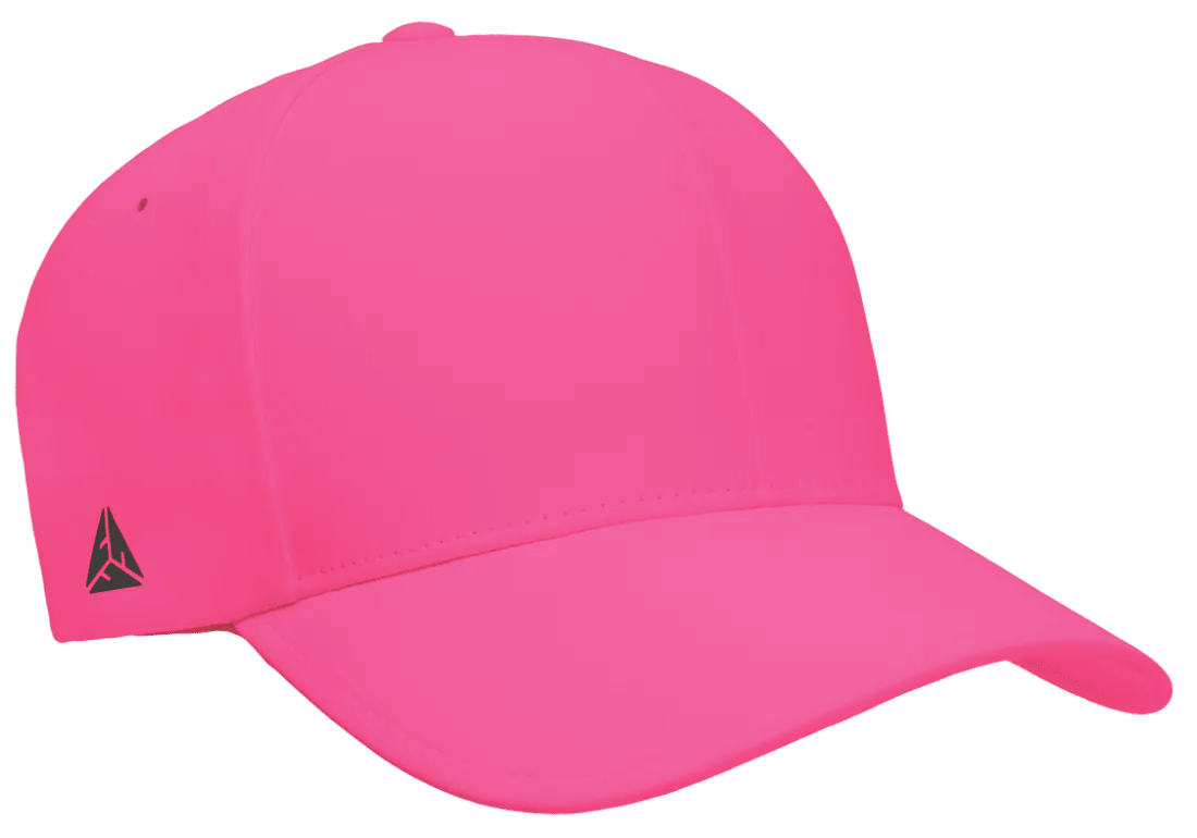 DELTA-ADJ-HOT.PNK Stylish Delta Hot Pink Cap with Adjustable Fit