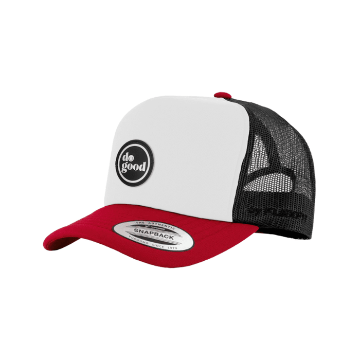 Do Good Black, White & Red VZ Trucker Cap