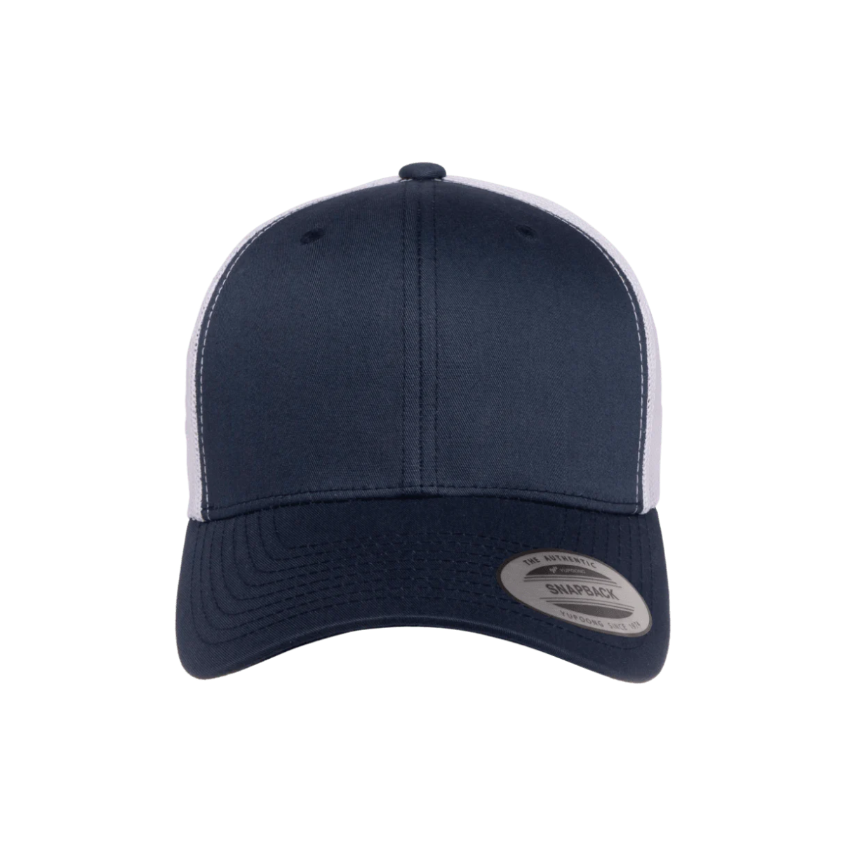 6606T-NVY/WHT Retro Trucker Navy & White Cap Adjustable Fit