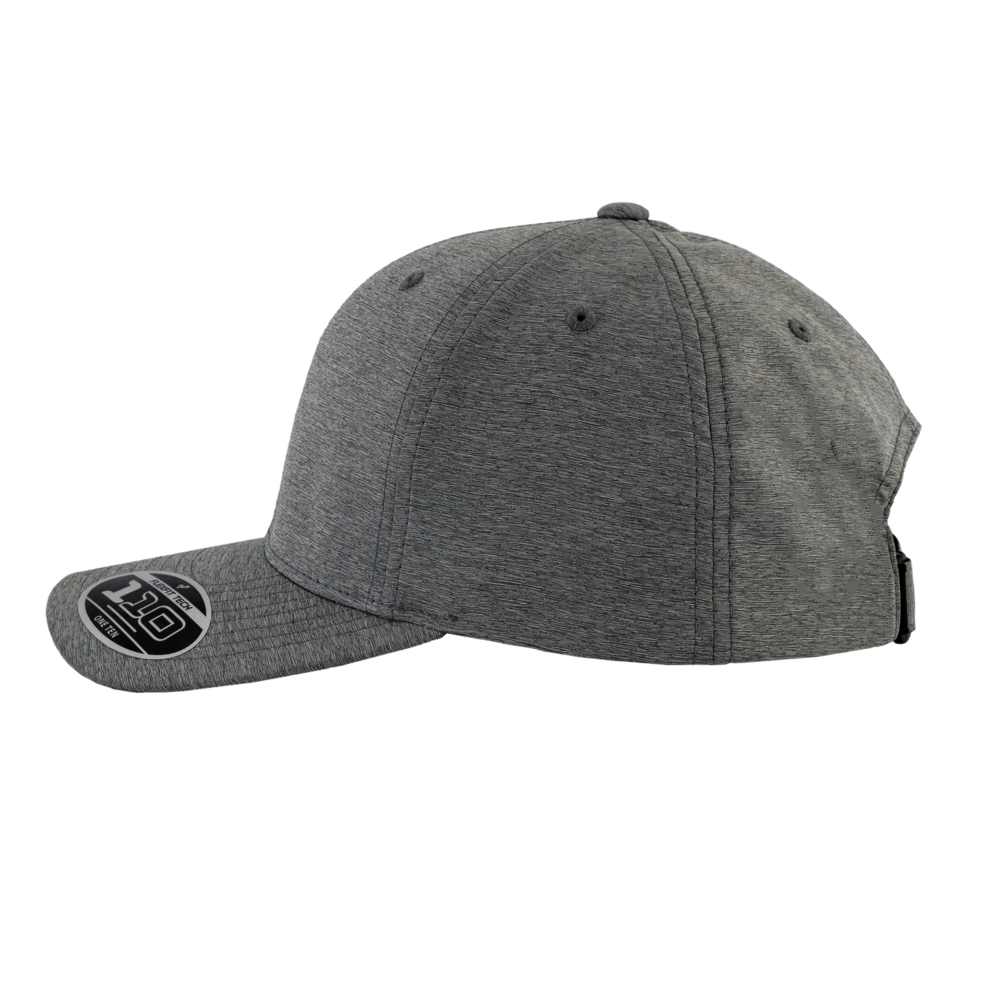 110HB-DHG 110 Fit Dark Heather Grey Cap Adjustable Fit