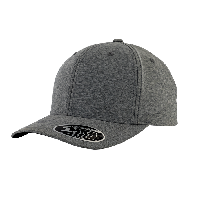 110HB-DHG 110 Fit Dark Heather Grey Cap Adjustable Fit