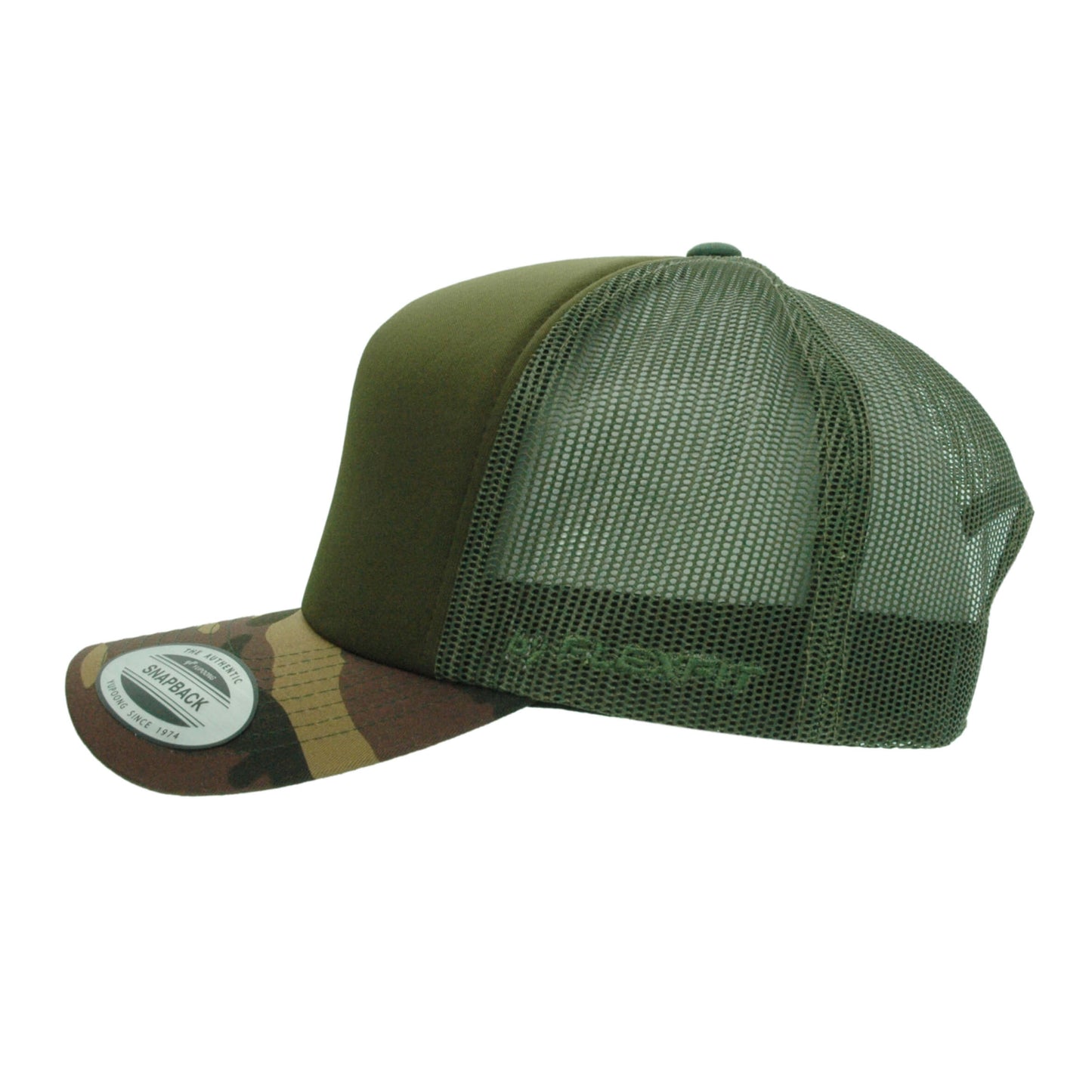 6700-COC VZ Trucker Camo & Olive Cap Adjustable Fit