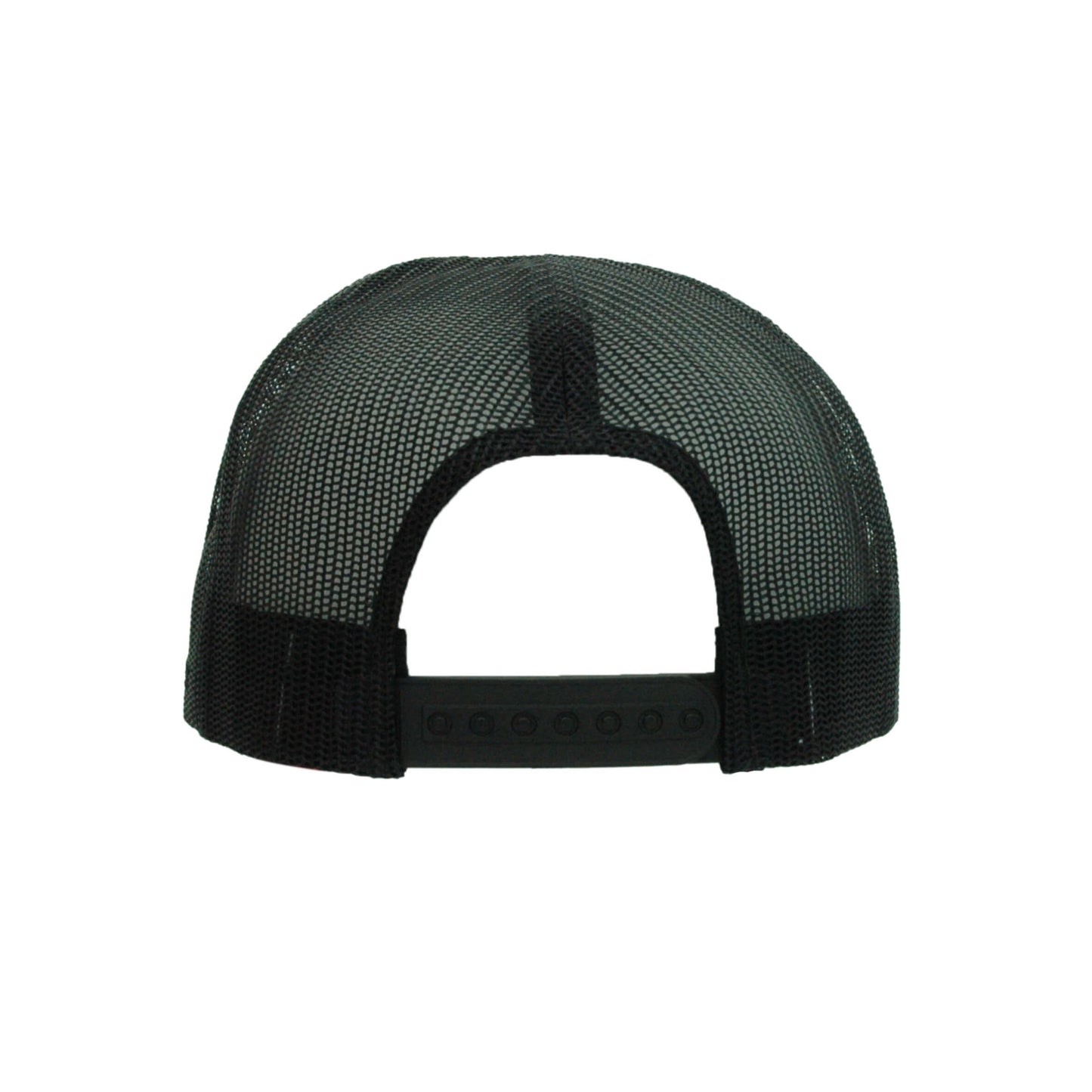 6700-BLK/WH/RD VZ Trucker Black, White & Red Cap Adjustable Fit