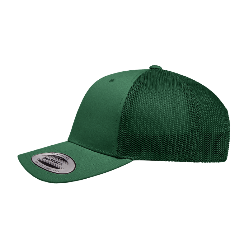 6606-SPR Retro Trucker Spruce Cap Adjustable Fit