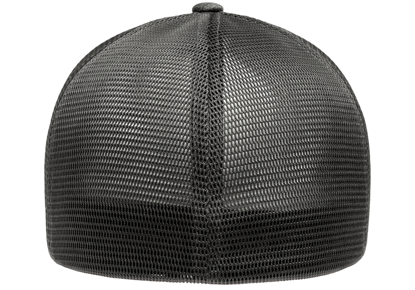 5511UP-HG/DG Unipanel Fitted Trucker Heather Grey Cap