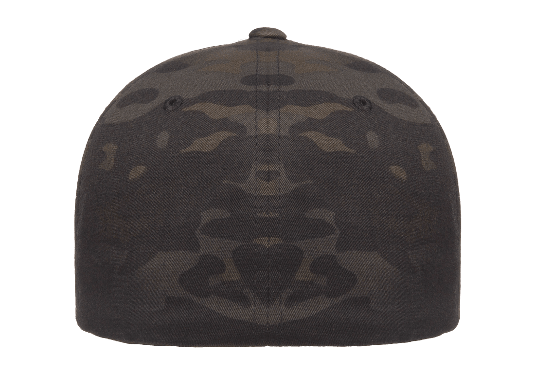 6277MC-BLK Baseball Multicam Black Cap Fitted