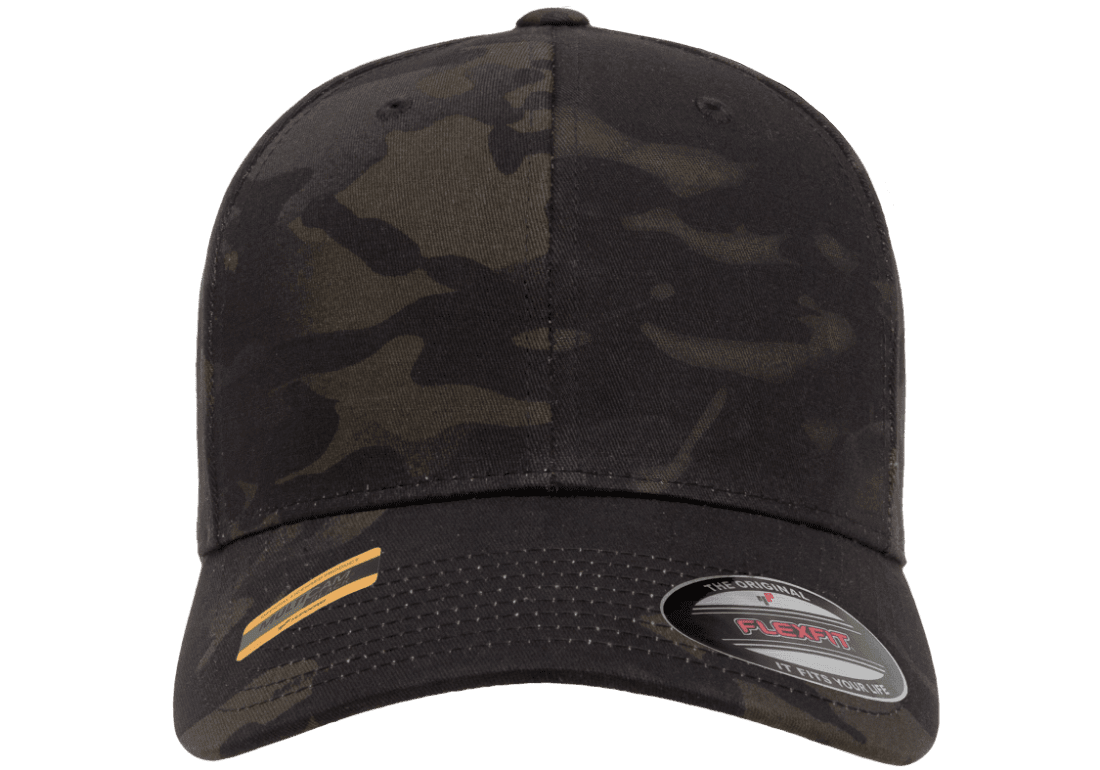 6277MC-BLK Baseball Multicam Black Cap Fitted