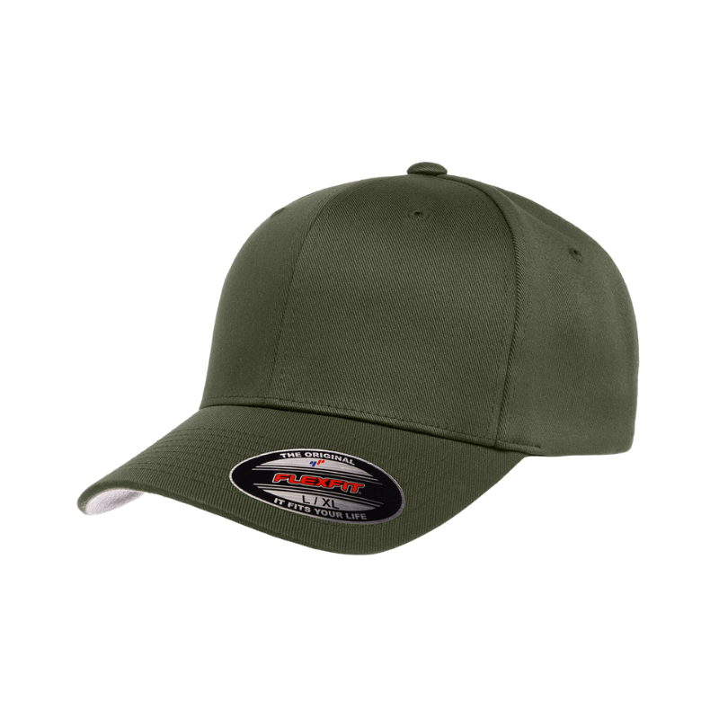 6277-OLV Baseball Olive Cap Fitted