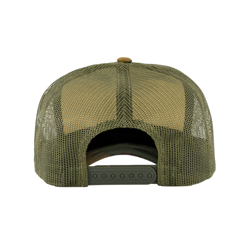 6700-CWC VZ Trucker Camo & White Cap Adjustable Fit