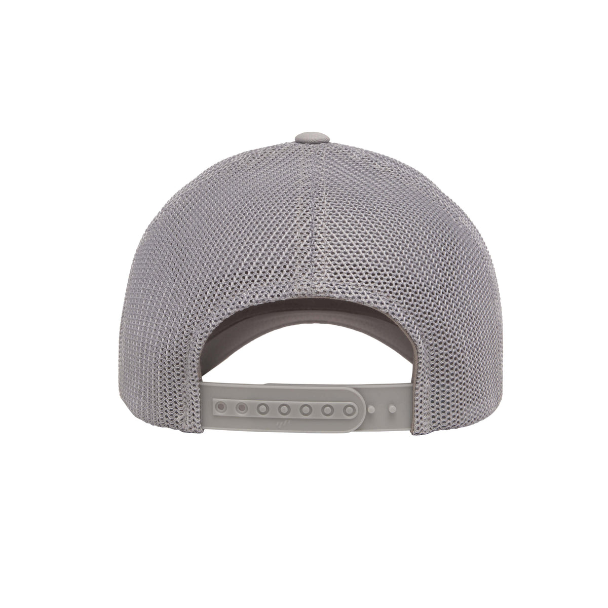6606-SV Retro Trucker Light Grey Cap Adjustable Fit