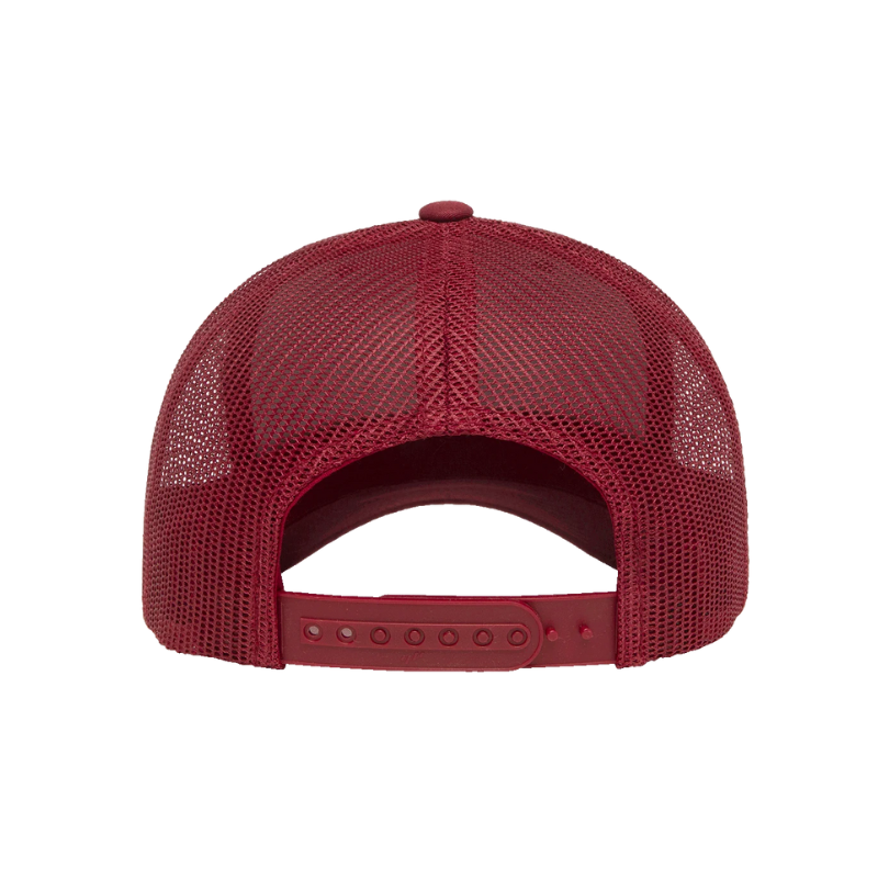 6606-CRNB - Retro Trucker Cranberry Cap Adjustable Fit
