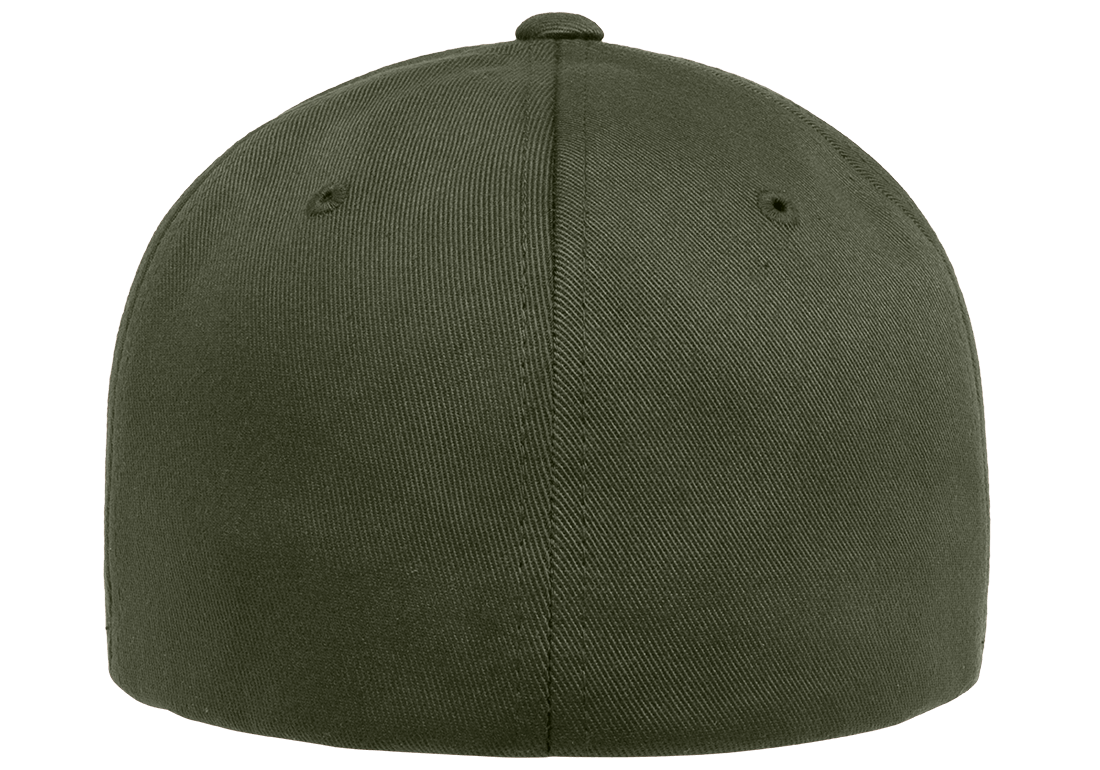6277-OLV Baseball Olive Cap Fitted