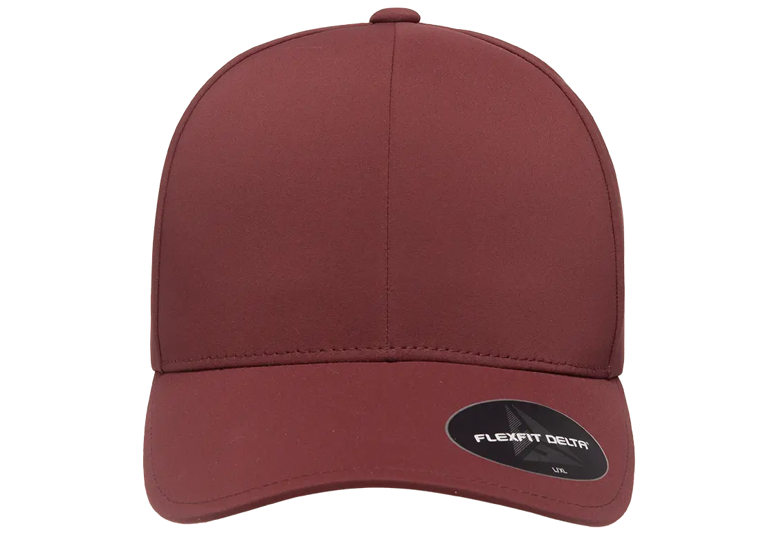 DELTA-ADJ-MRN Stylish Delta Maroon Cap with Adjustable Fit