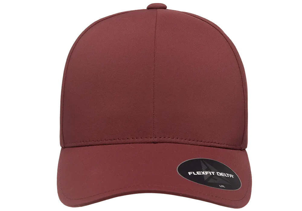 DELTA-ADJ-MRN Stylish Delta Maroon Cap with Adjustable Fit