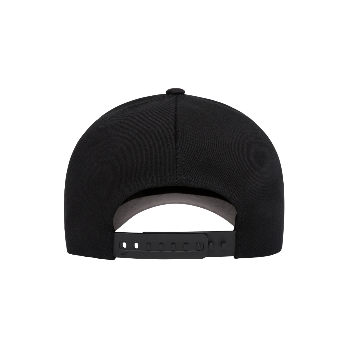 6277ADJ-Blk Baseball Black Cap Adjustable Fit