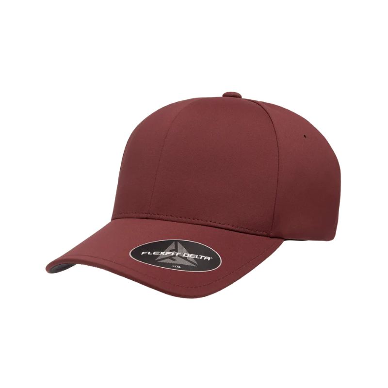 DELTA-ADJ-MRN Stylish Delta Maroon Cap with Adjustable Fit