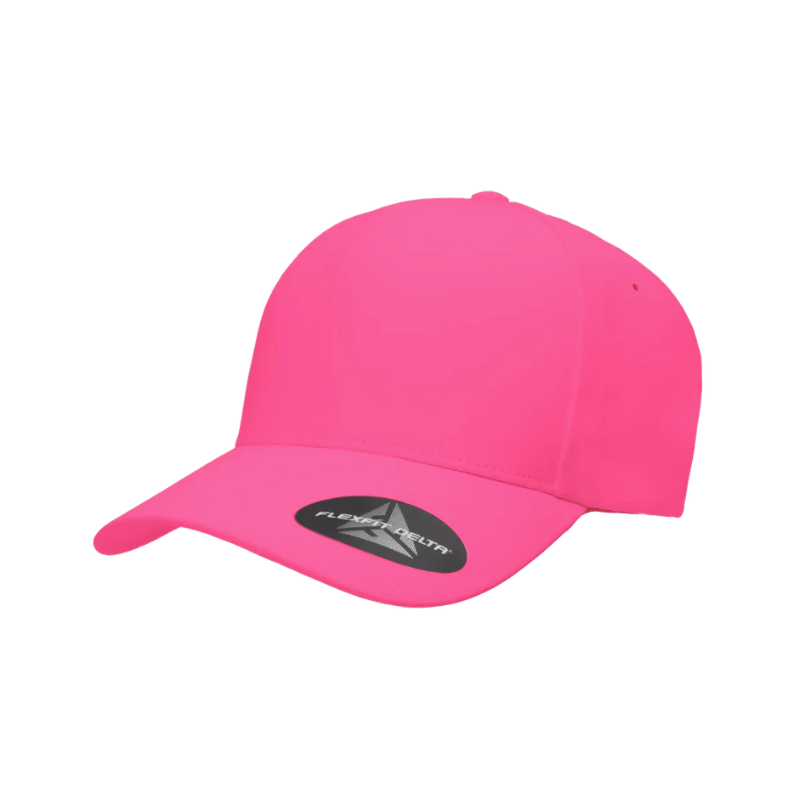 DELTA-ADJ-HOT.PNK Stylish Delta Hot Pink Cap with Adjustable Fit