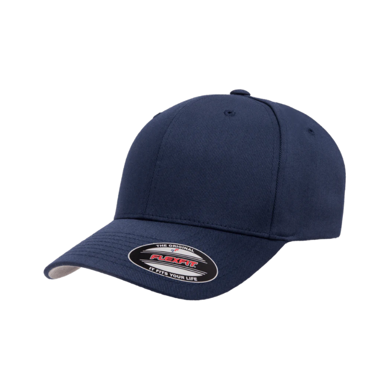 6277-NVY Baseball Navy Cap Fitted