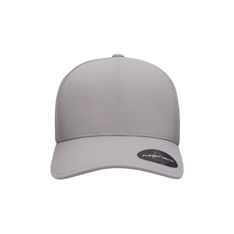DELTA-ADJ-G  Delta Grey Cap with Adjustable Fit
