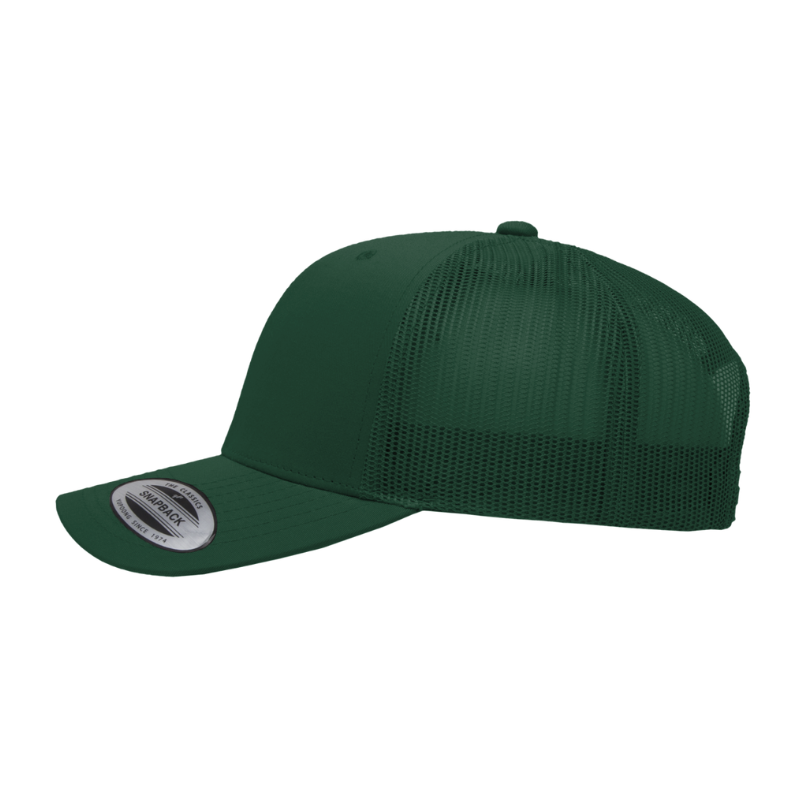 6606-SPR Retro Trucker Spruce Cap Adjustable Fit