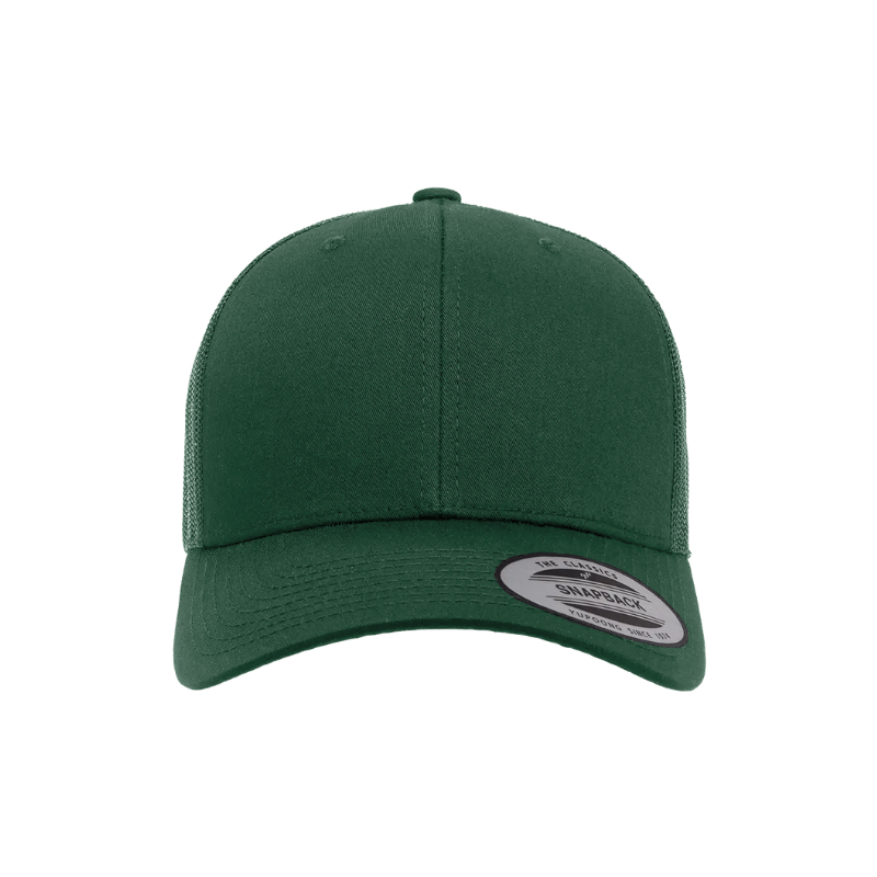 6606-SPR Retro Trucker Spruce Cap Adjustable Fit