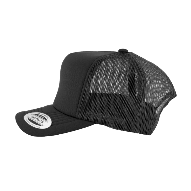 6700-BLK VZ Trucker Black Cap Adjustable Fit – Headgame SA
