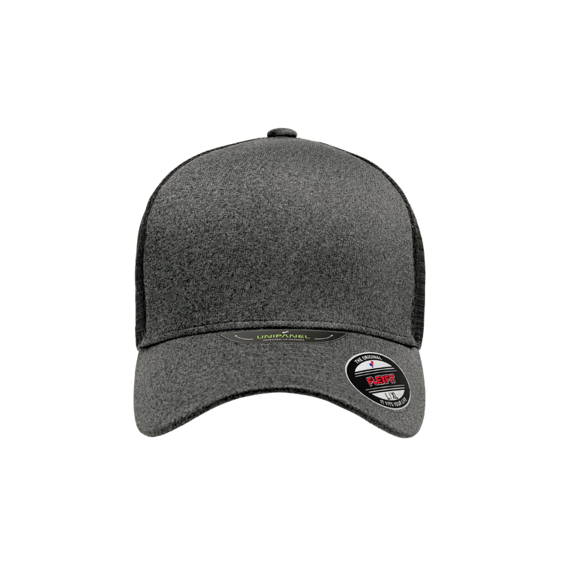 5511UP-ADJ-DG Unipanel  Mesh Melange Dark Grey Cap Adjustable 110 Fit