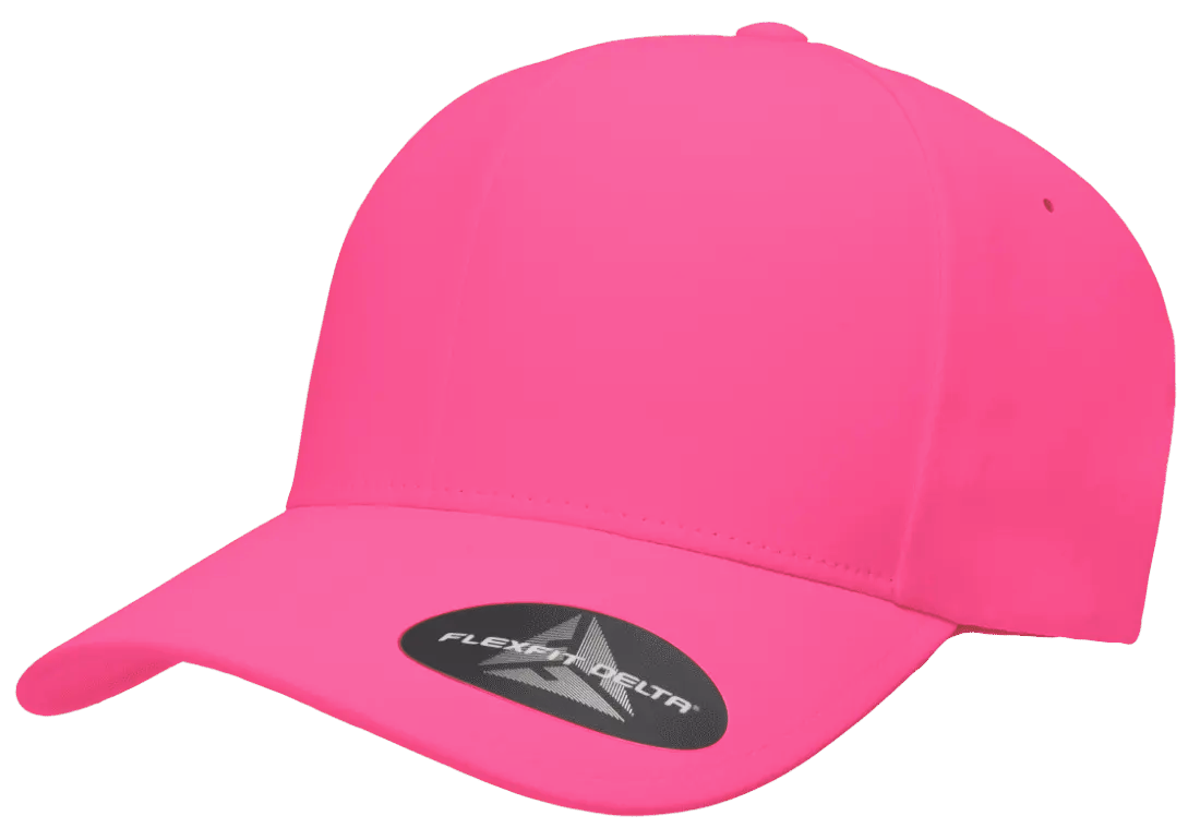 DELTA-ADJ-HOT.PNK Stylish Delta Hot Pink Cap with Adjustable Fit