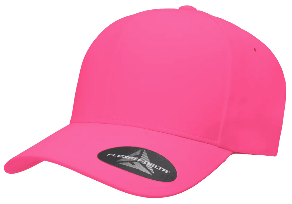 DELTA-ADJ-HOT.PNK Stylish Delta Hot Pink Cap with Adjustable Fit