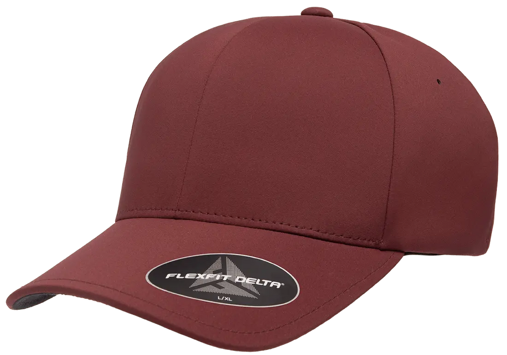 DELTA-ADJ-MRN Stylish Delta Maroon Cap with Adjustable Fit