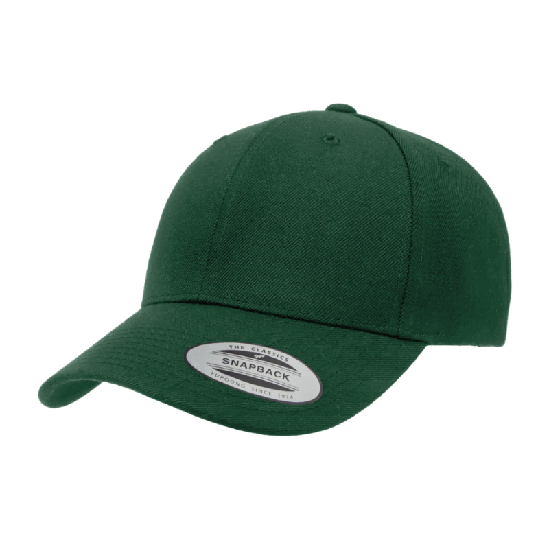 6389-SPR X-Cap Spruce Retro Cotton Blend Snapback Adjustable Fit