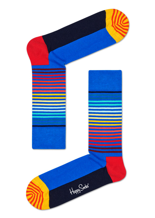 Half Stripe Sock Adult Sock Size (36-40)