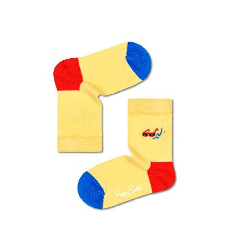 Happy Socks 3-Pack Travel Socks Gift Set (7-9Y)