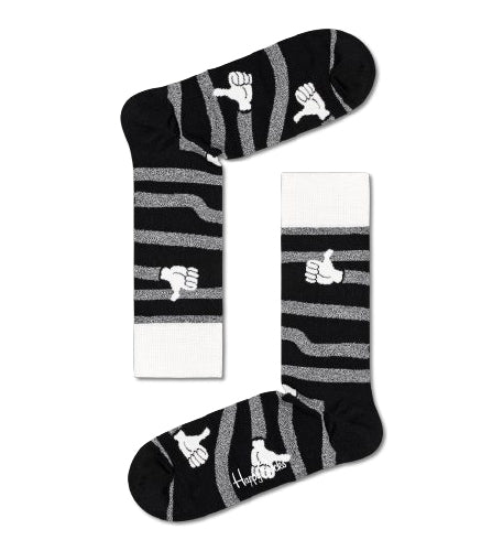 4-Pack Black And White Socks Gift Set
