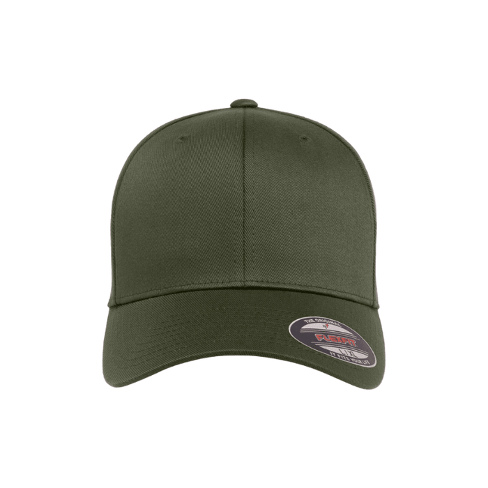 6277-OLIV Baseball Olive Cap Fitted