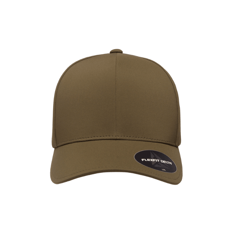 DELTA-ADJ-OLV Stylish Delta Olive Cap with Adjustable Fit