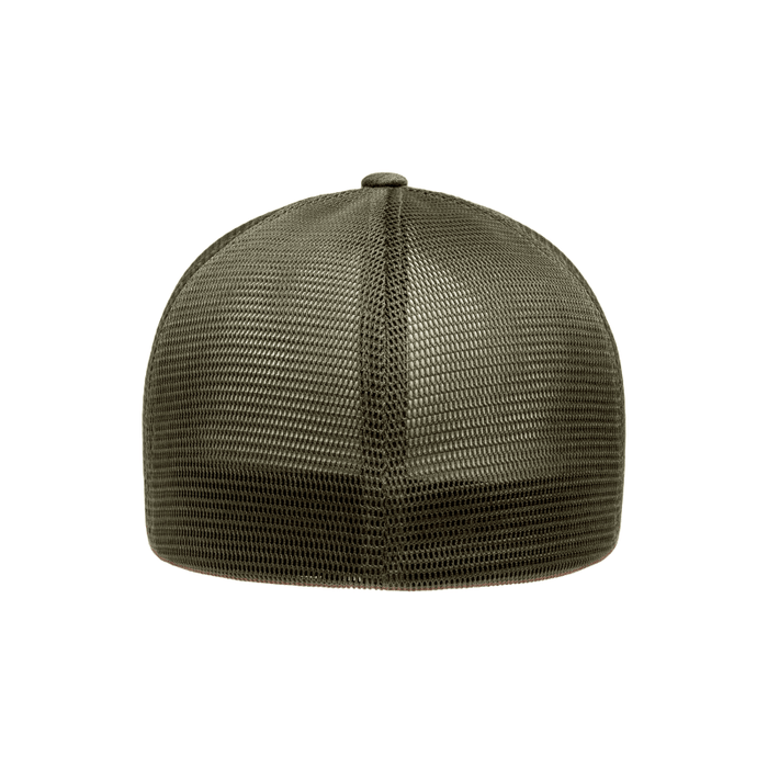 5511UP-OLV Unipanel Mesh Olive Cap Fitted