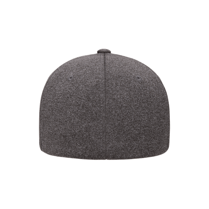 5577UP-HG Unipanel Melange Heather Grey Cap Fitted