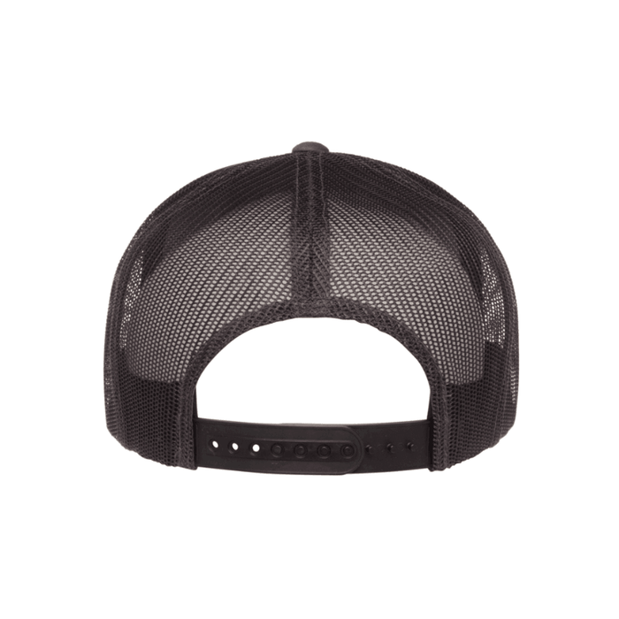 6006-CHAR Classic Trucker Charcoal Cap Adjustable Fit
