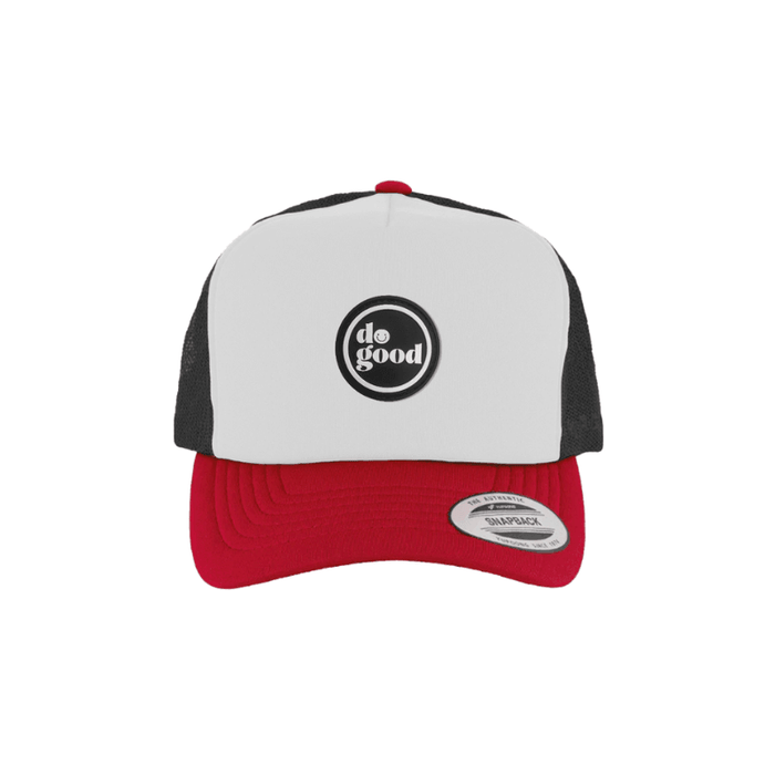 Do Good Black, White & Red VZ Trucker Cap