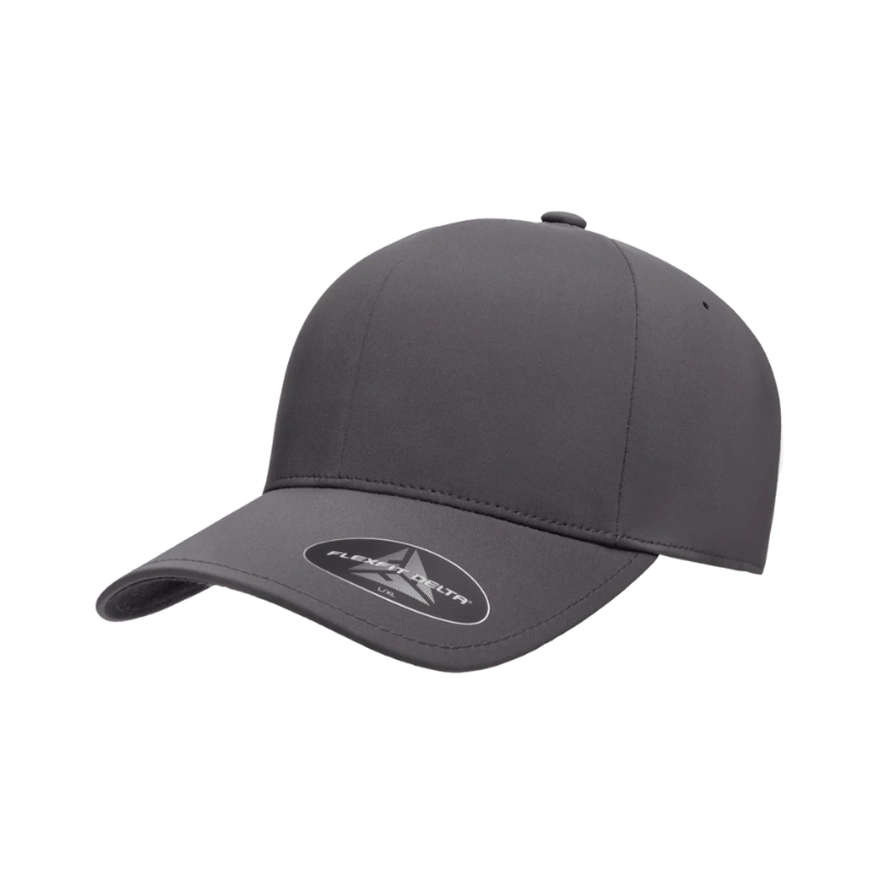 DELTA-ADJ-DG Stylish Delta Dark Grey Cap with Adjustable Fit