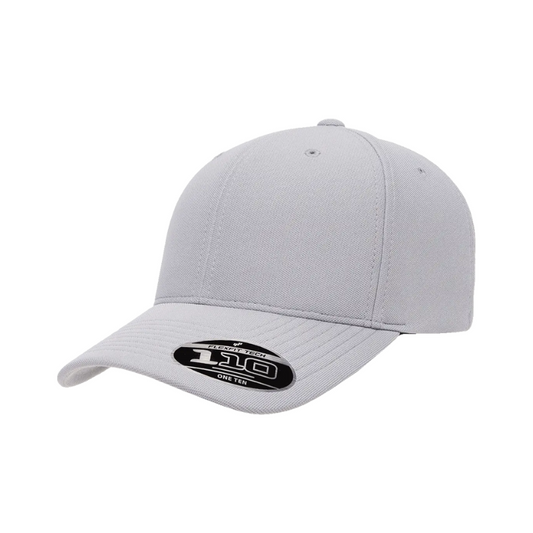 110P-SV 110 Fit Silver Cap Cool & Dry Mini Pique Adjustable Fit