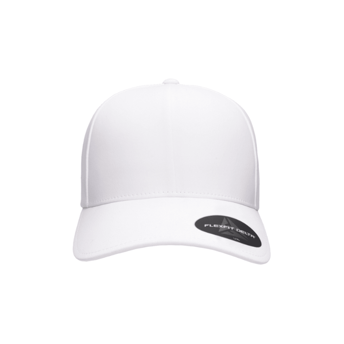 DELTA-WH Delta White Fitted Cap