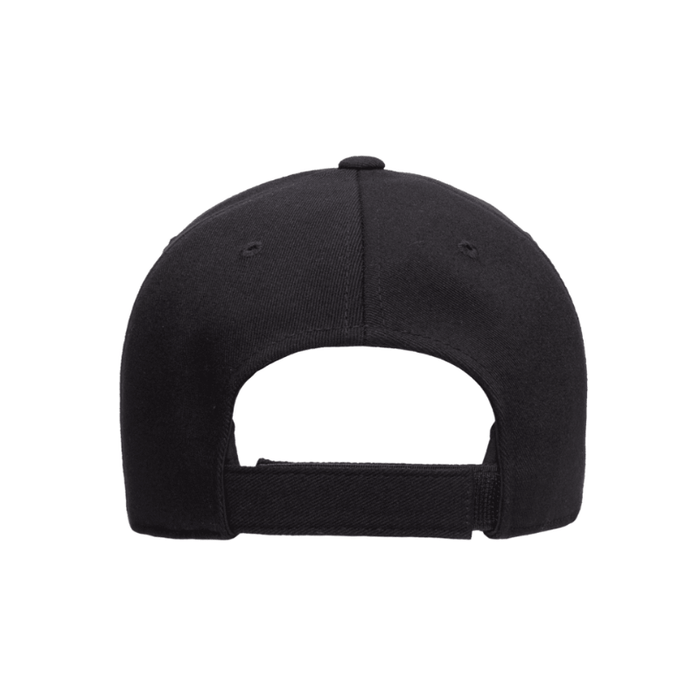 110C-BLK 110 Fit Black Cap Cool and  Dry Adjustable Fit