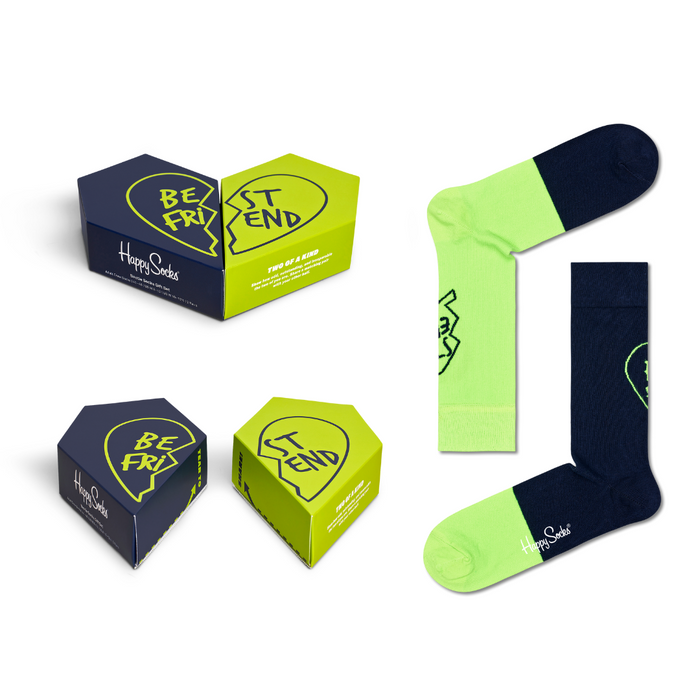 2-Pack Bestie Socks Gift Set Adult Size (36-40)