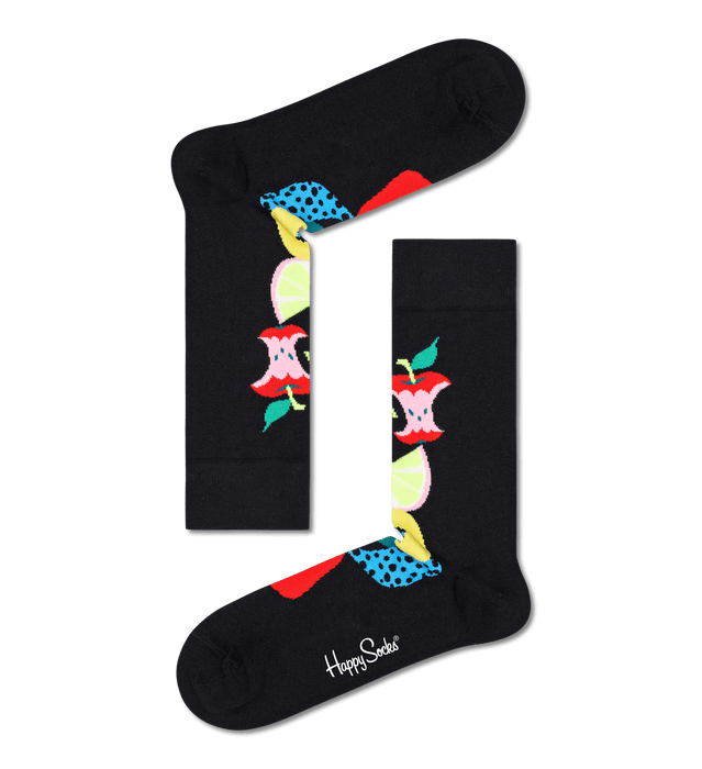 3-Pack Fruits Socks Gift Set Adult Size (41-46)