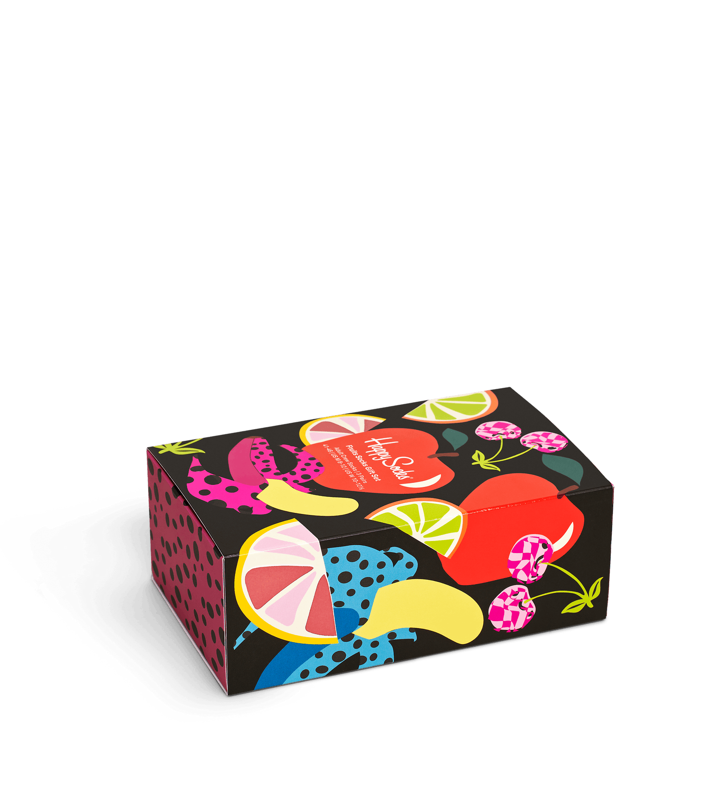 3-Pack Fruits Socks Gift Set Adult Size (41-46)