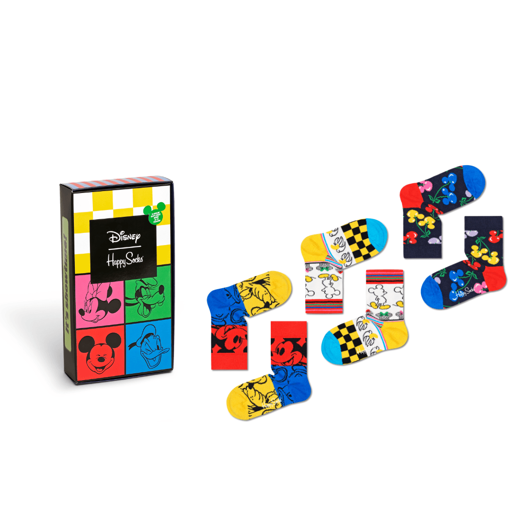 Happy Socks 3-Pack Kids Disney Gift Set (2-3Y)