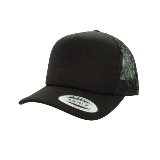 6700-BLK VZ Trucker Black Cap Adjustable Fit